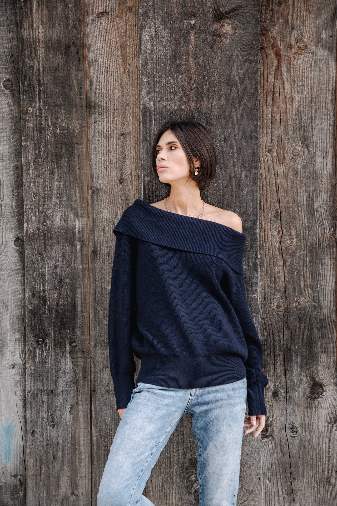 

Pull manches longues Woman Polina total eclipse | Freeman T. Porter