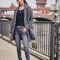 

Manteau en drap de laine Woman Matiss Leo black | Freeman T. Porter
