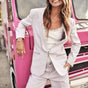 

Blazer cintré Femme Stessy Polyneo lilac | Freeman T. Porter