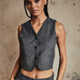 

Gilet Femme Gladys Buren Grey moon rock | Freeman T. Porter