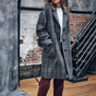

Manteau en drap de laine Woman Mabella Check original | Freeman T. Porter
