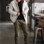 

Short Jacket Men Belleau stone | Freeman T. Porter
