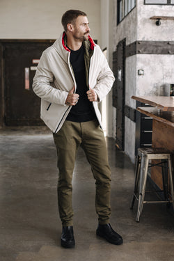 

Short Jacket Hombre Belleau stone | Freeman T. Porter