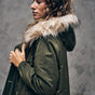 

Parka Femme Bailee chino green | Freeman T. Porter