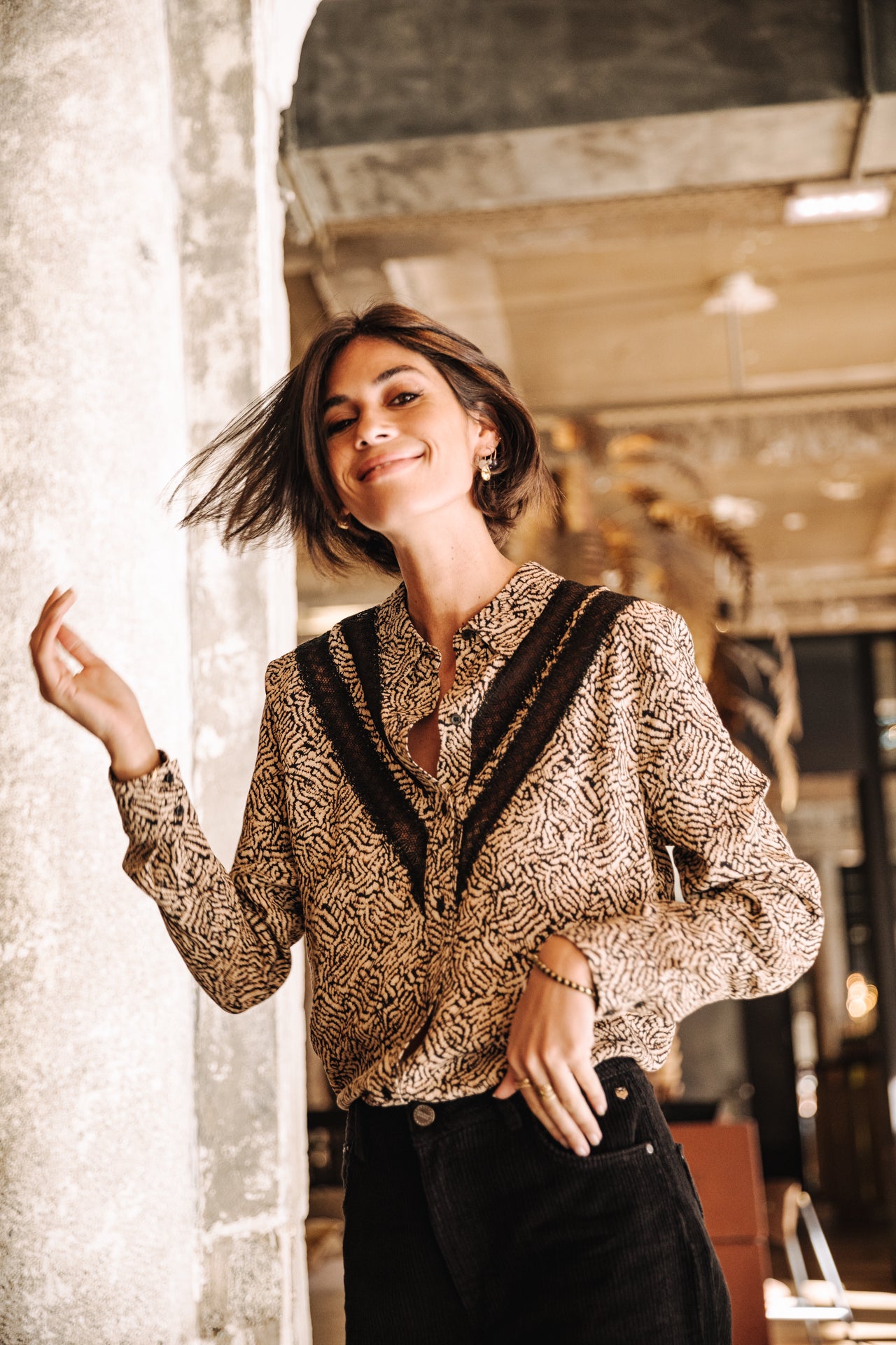 

Top manches longues Mujer Cecily Papyrus original | Freeman T. Porter