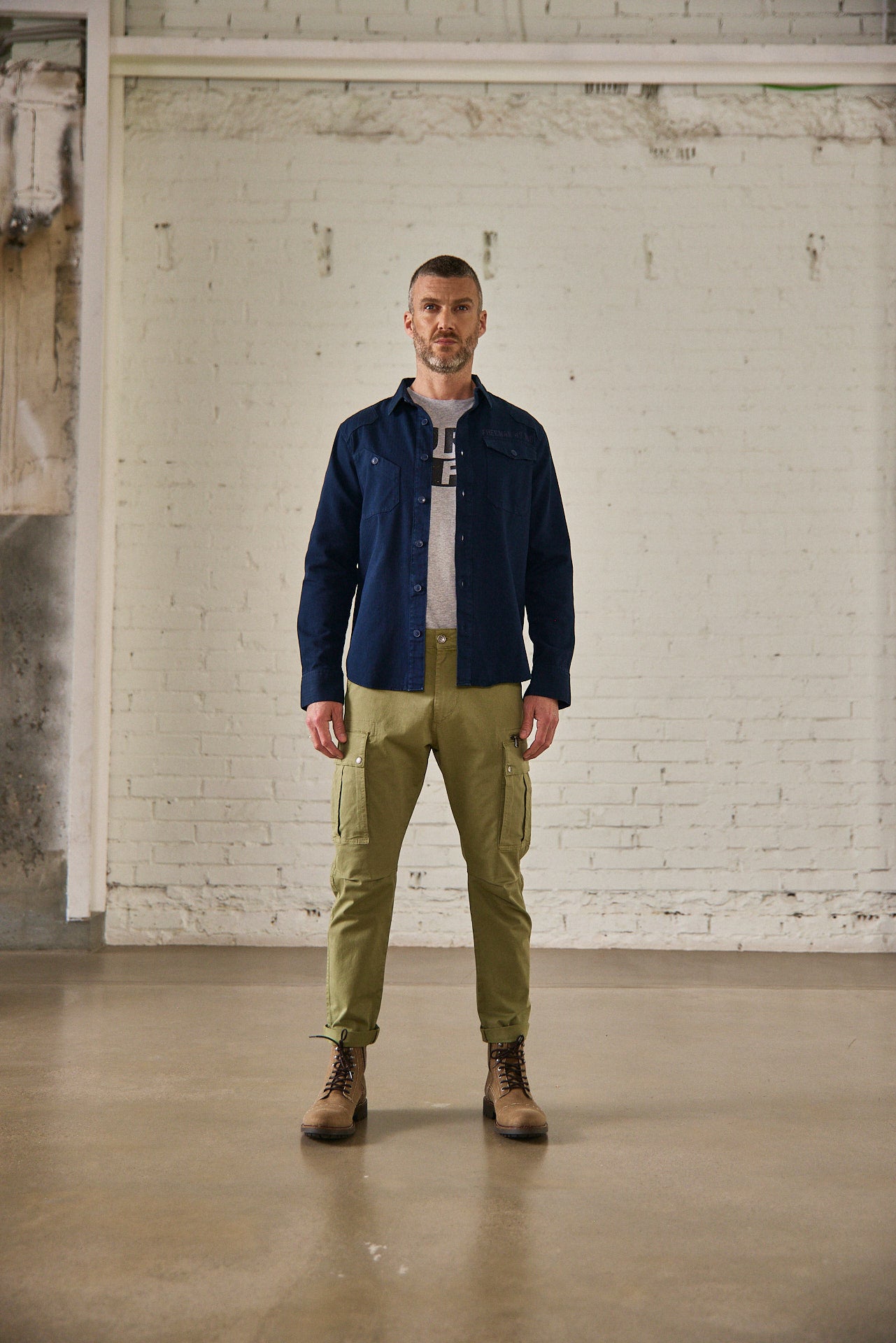 

Chemise coupe droite Men Asher Bond storm | Freeman T. Porter
