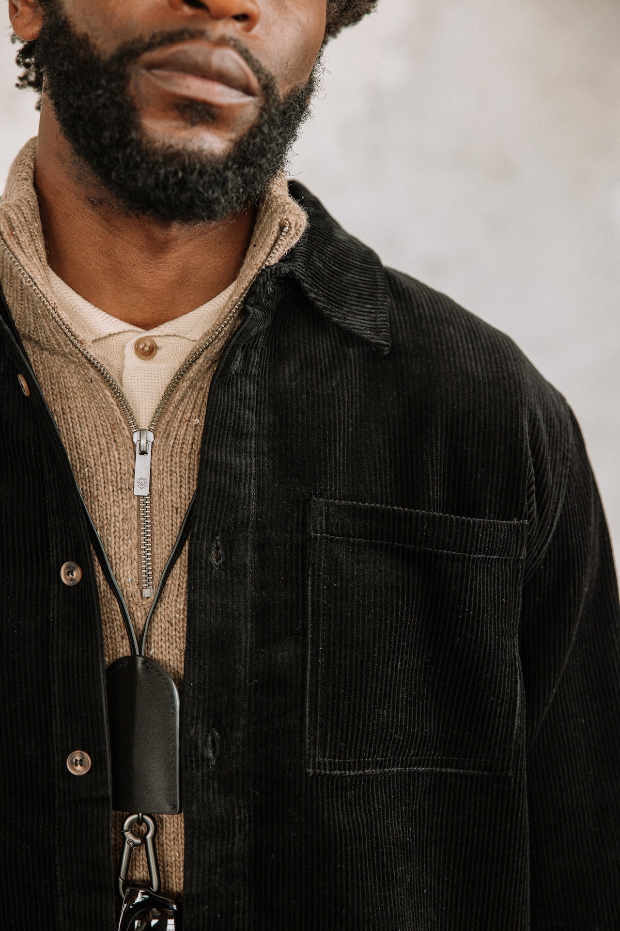 

Chemise en velours Men Paolo Corduroy black | Freeman T. Porter