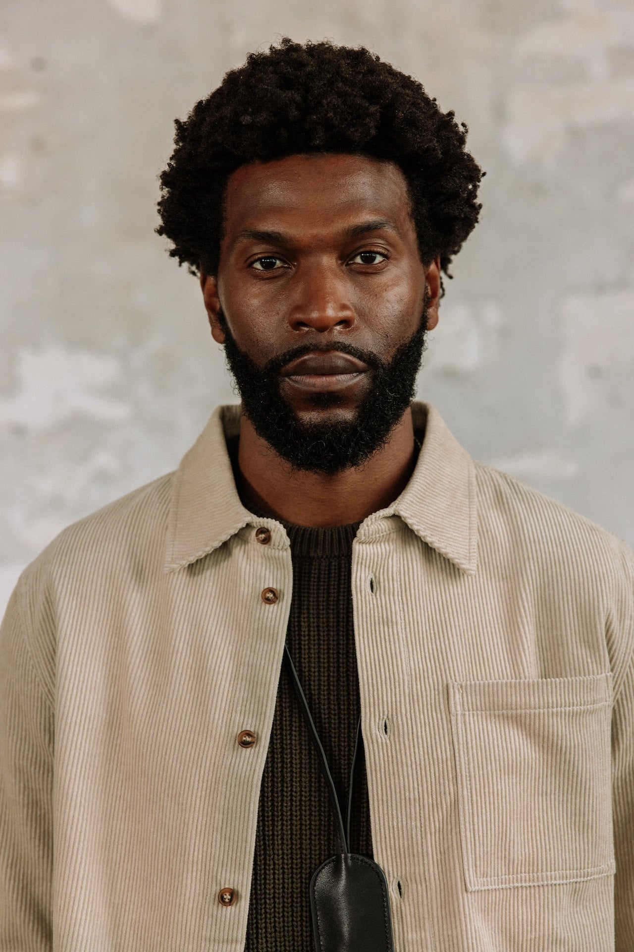 

Chemise en velours Men Paolo Corduroy abbey stone | Freeman T. Porter