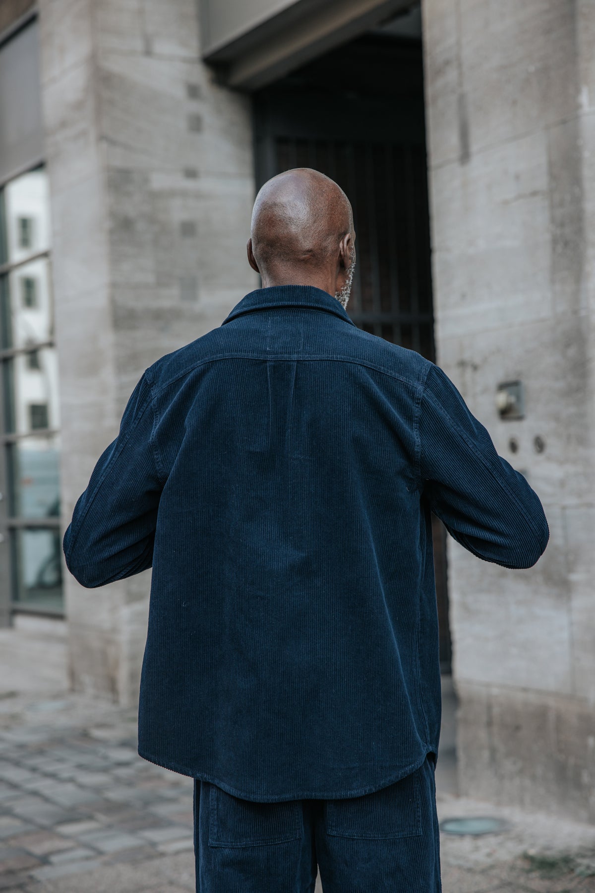 

Camisa de pana Hombre Paolo Corduroy dark sapphire | Freeman T. Porter