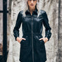 

Robe mi-longue Frau Saige Biker black | Freeman T. Porter