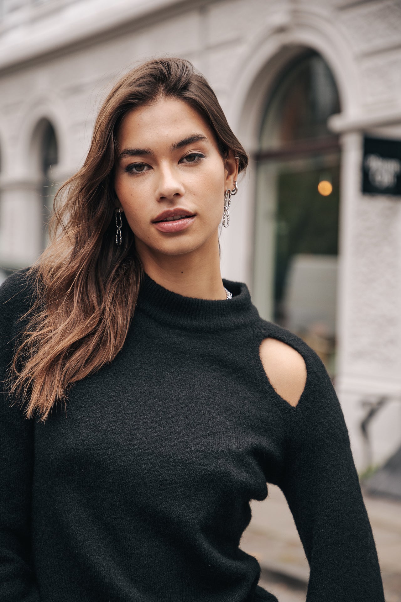 

Pull manches longues Femme Perelle black | Freeman T. Porter