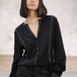 

Top manches longues Mujer Cassia Plain black | Freeman T. Porter