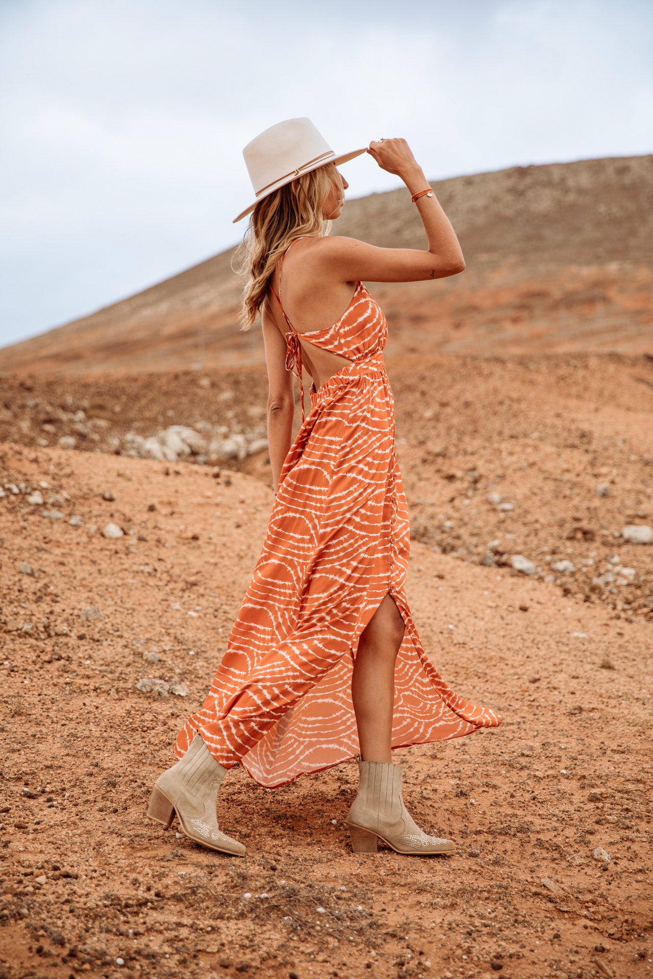 
              

Robe dos nu Femme Reyes Deserty tigerly | Freeman T. Porter
            