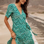 

Robe cache-cœur Frau Rifa Dunely aqua sea | Freeman T. Porter