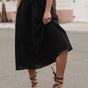 

Long skirt Woman Jostine Plain Tropical black | Freeman T. Porter