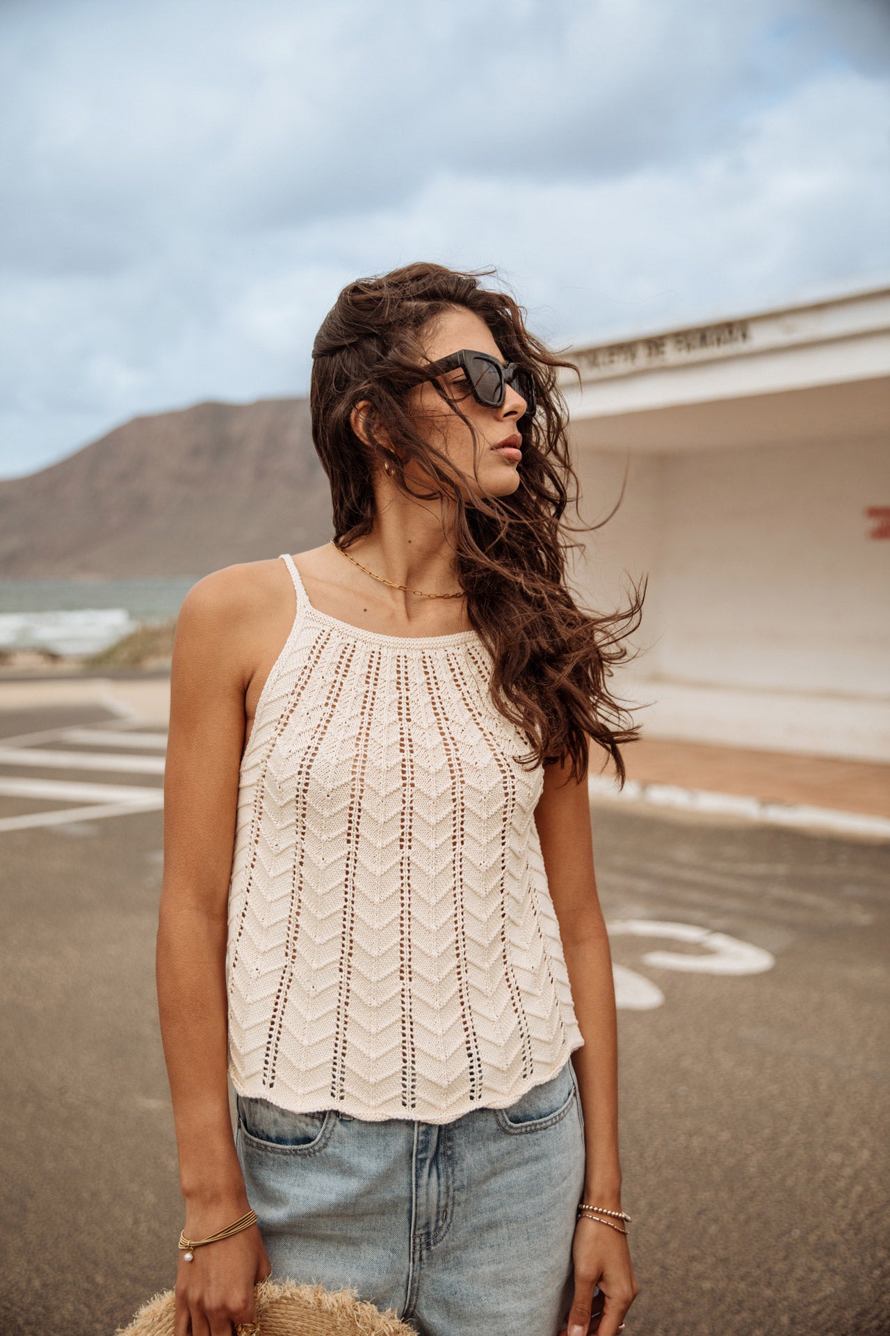 
              

Top en crochet Femme Tinsel ecru | Freeman T. Porter
            