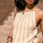 

Top en crochet Femme Tinsel ecru | Freeman T. Porter
