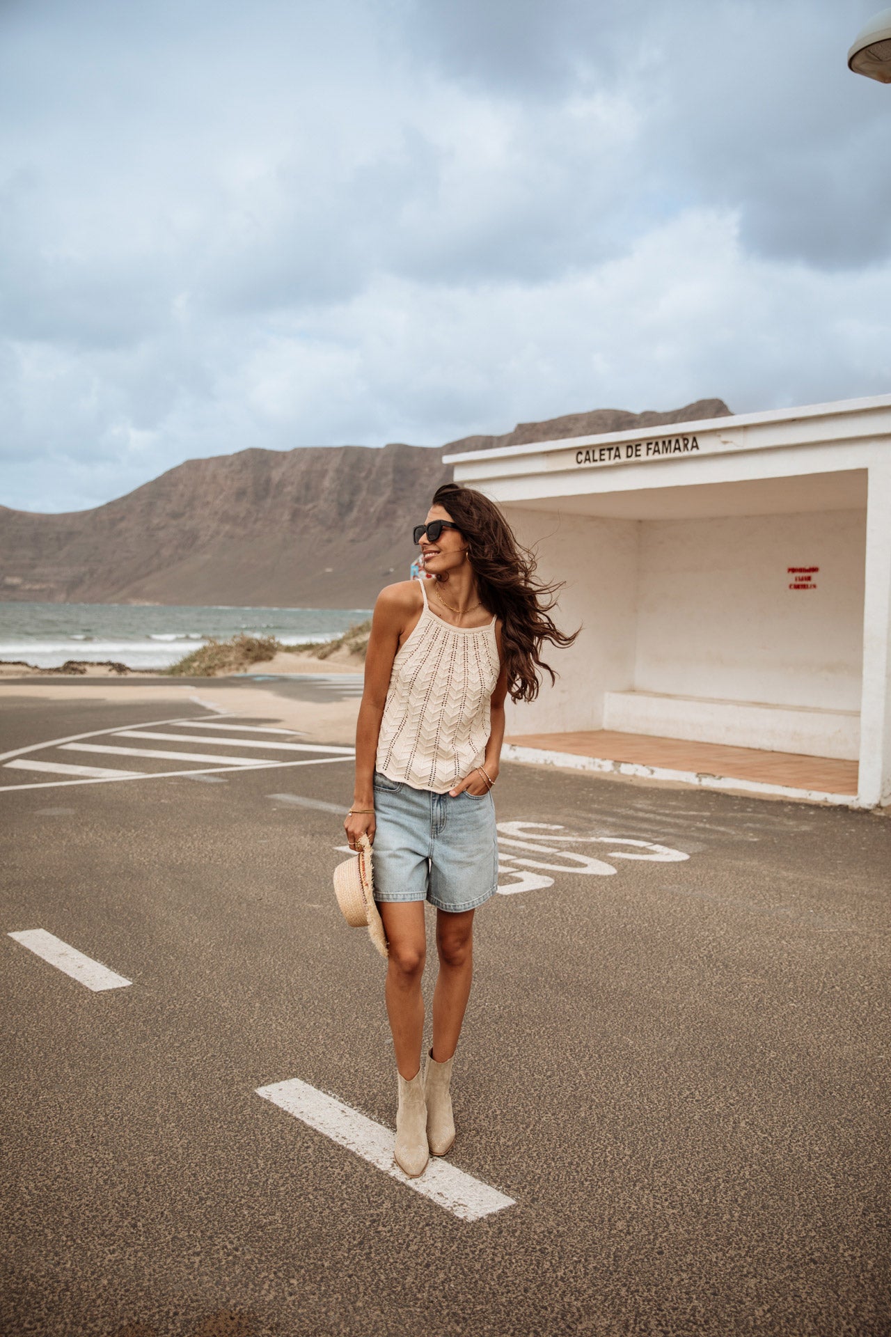 

Top en crochet Femme Tinsel ecru | Freeman T. Porter