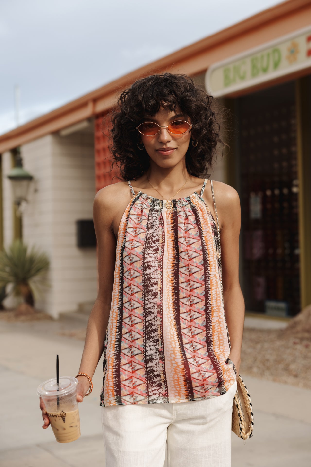 

Top échancré Femme Naty Ethnica original | Freeman T. Porter