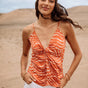 

Top efecto nudo Mujer Treem Deserty tigerly | Freeman T. Porter