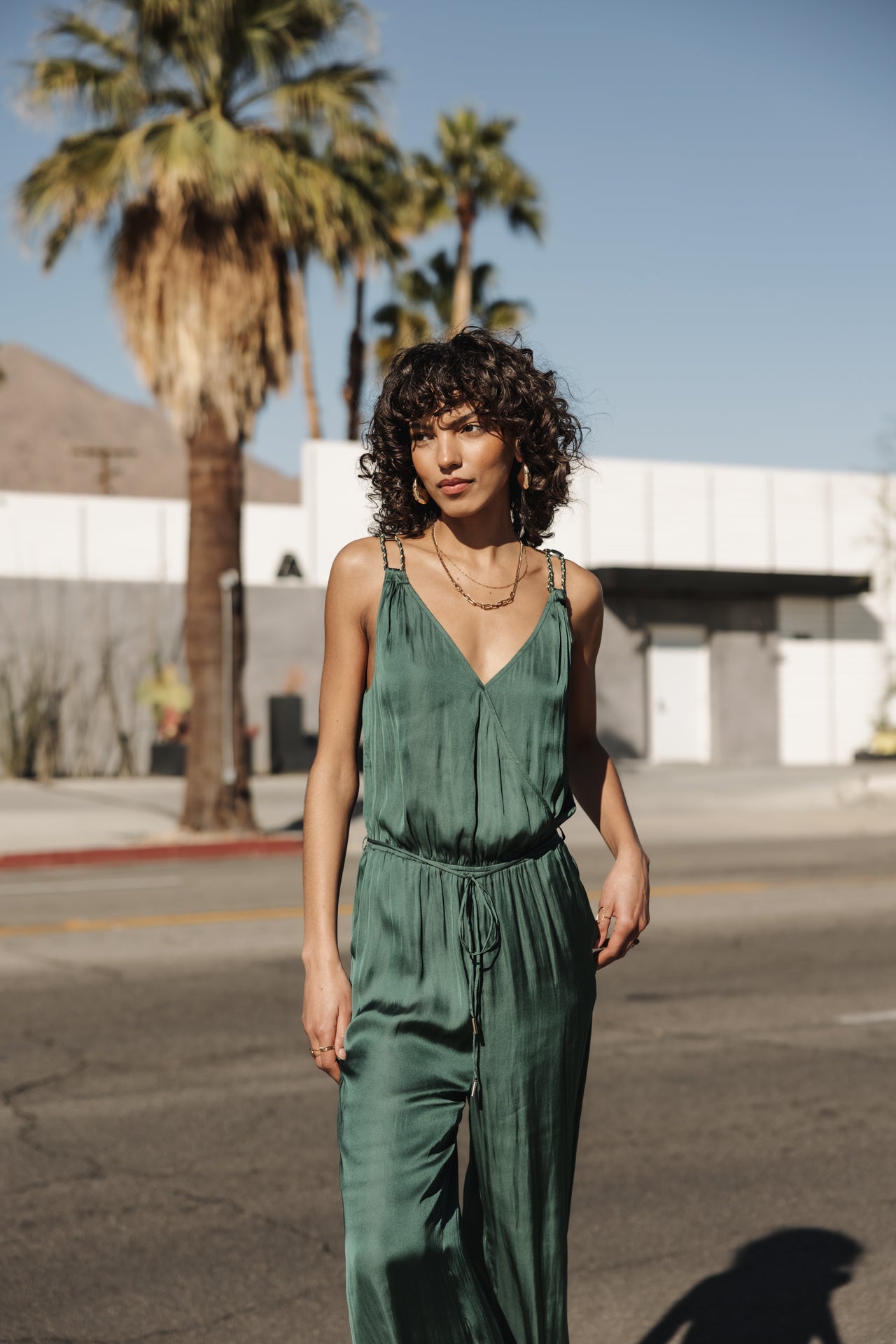 

Mono palazzo Mujer Carlane Plain Color thyme | Freeman T. Porter
