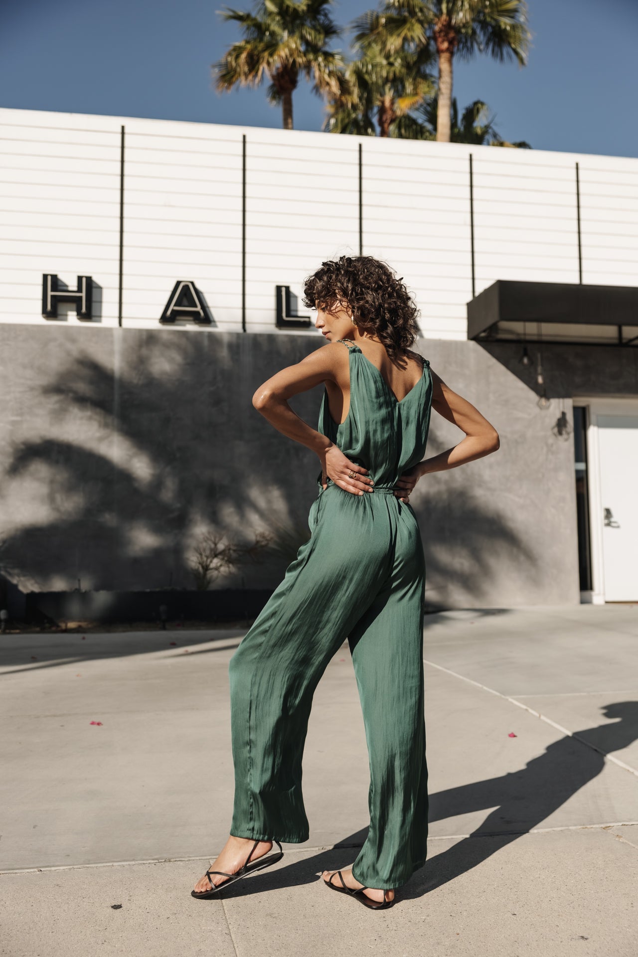 

Mono palazzo Mujer Carlane Plain Color thyme | Freeman T. Porter