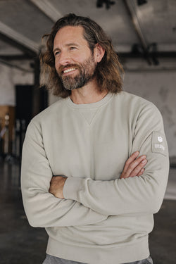 

Sweatshirt mit Rundhalsausschnitt Herren Baton Snug mastic | Freeman T. Porter