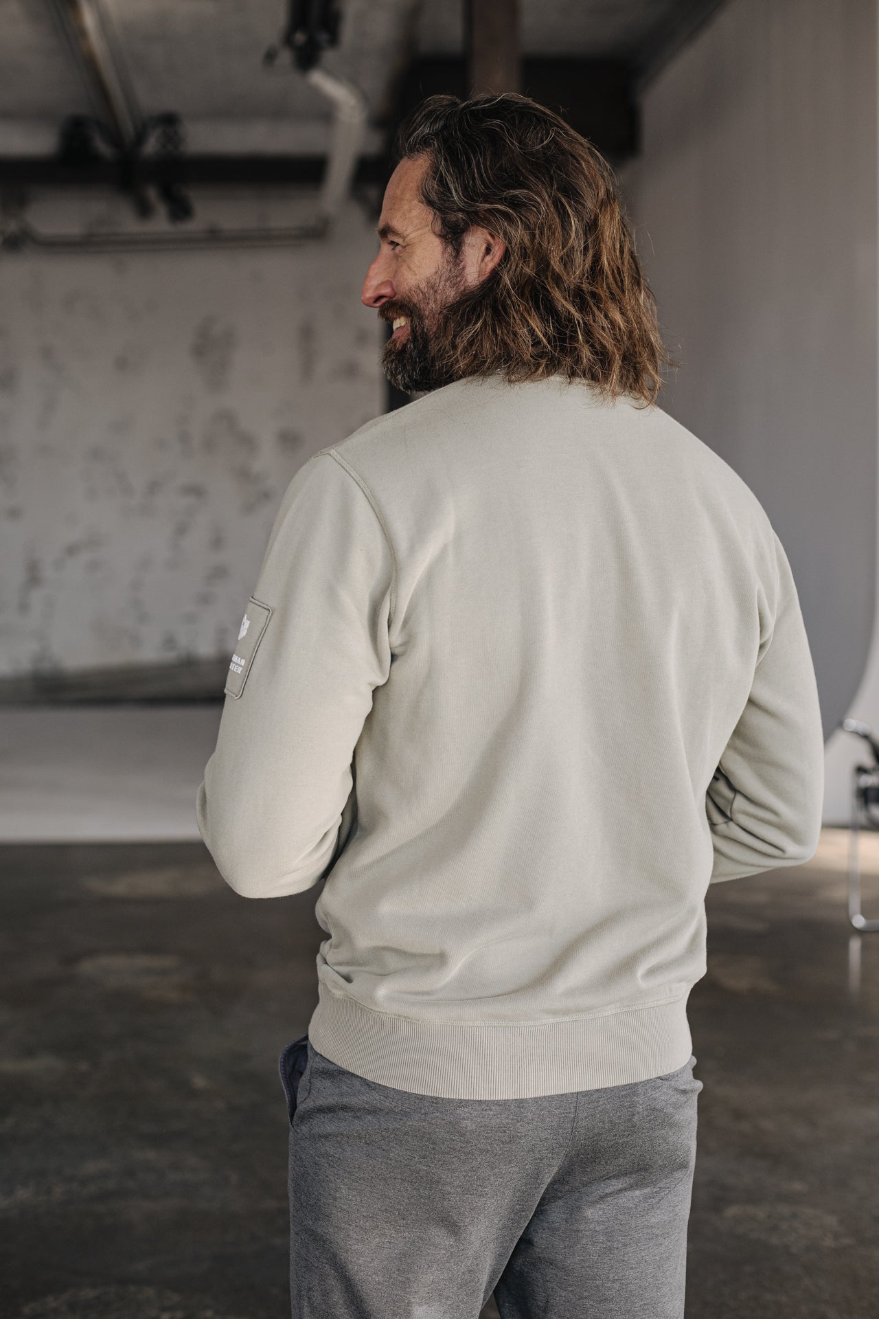 

Sweat col rond Homme Baton Snug mastic | Freeman T. Porter