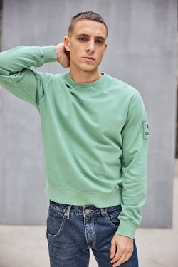 

Sweatshirt mit Rundhalsausschnitt Herren Baton Snug feldspar | Freeman T. Porter