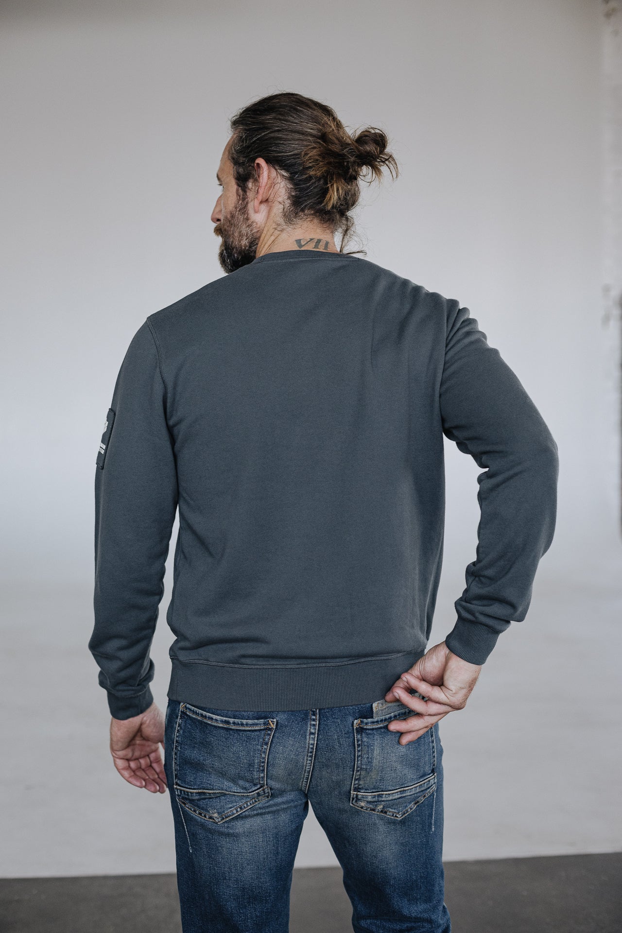 

Crewneck sweatshirt Men Baton Snug anthra | Freeman T. Porter