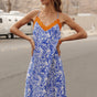 

Robe nuisette Femme Mia Zebrure dazzling blue | Freeman T. Porter