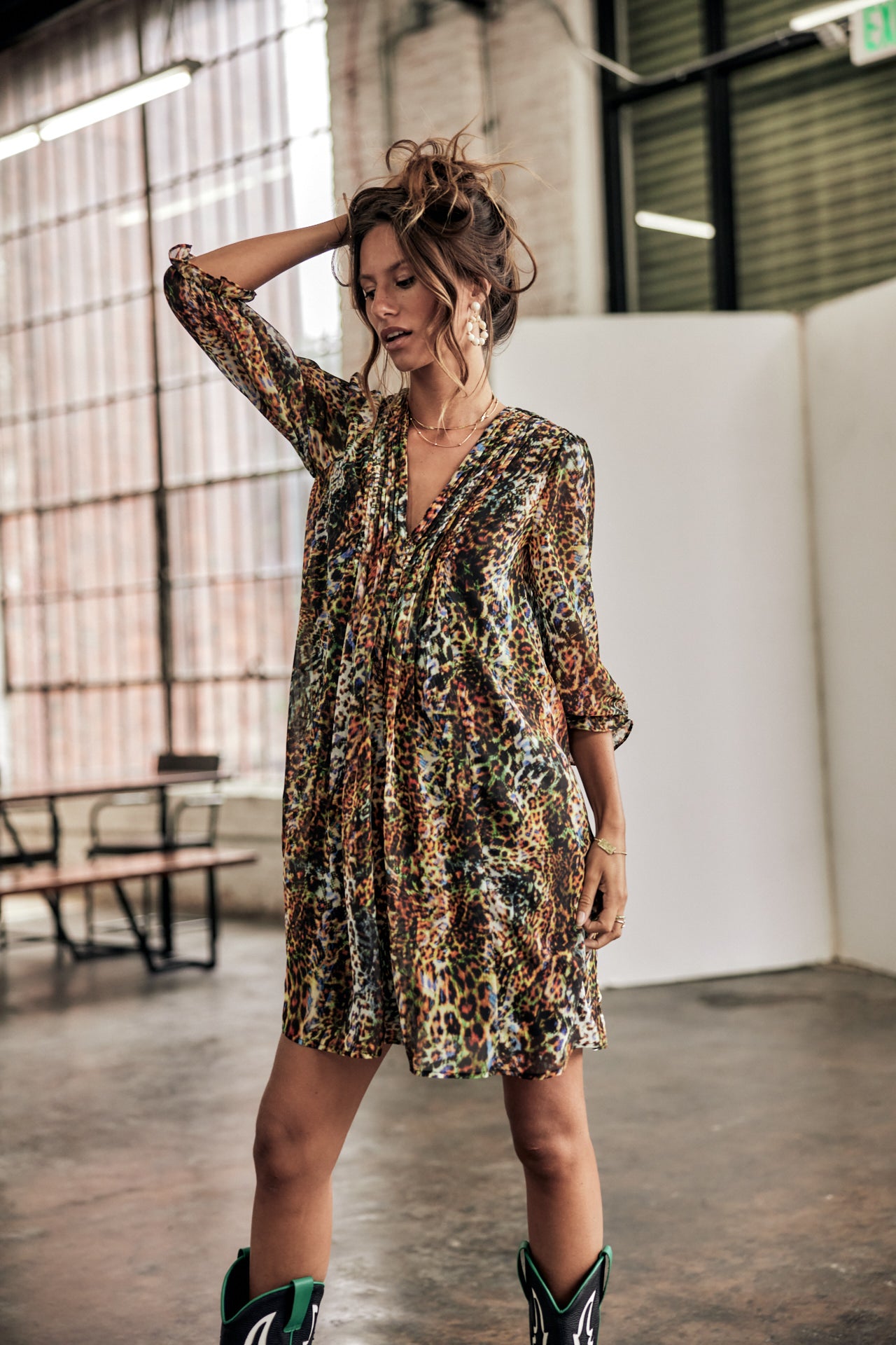 

Robe courte ample Frau Juna Yelling original | Freeman T. Porter