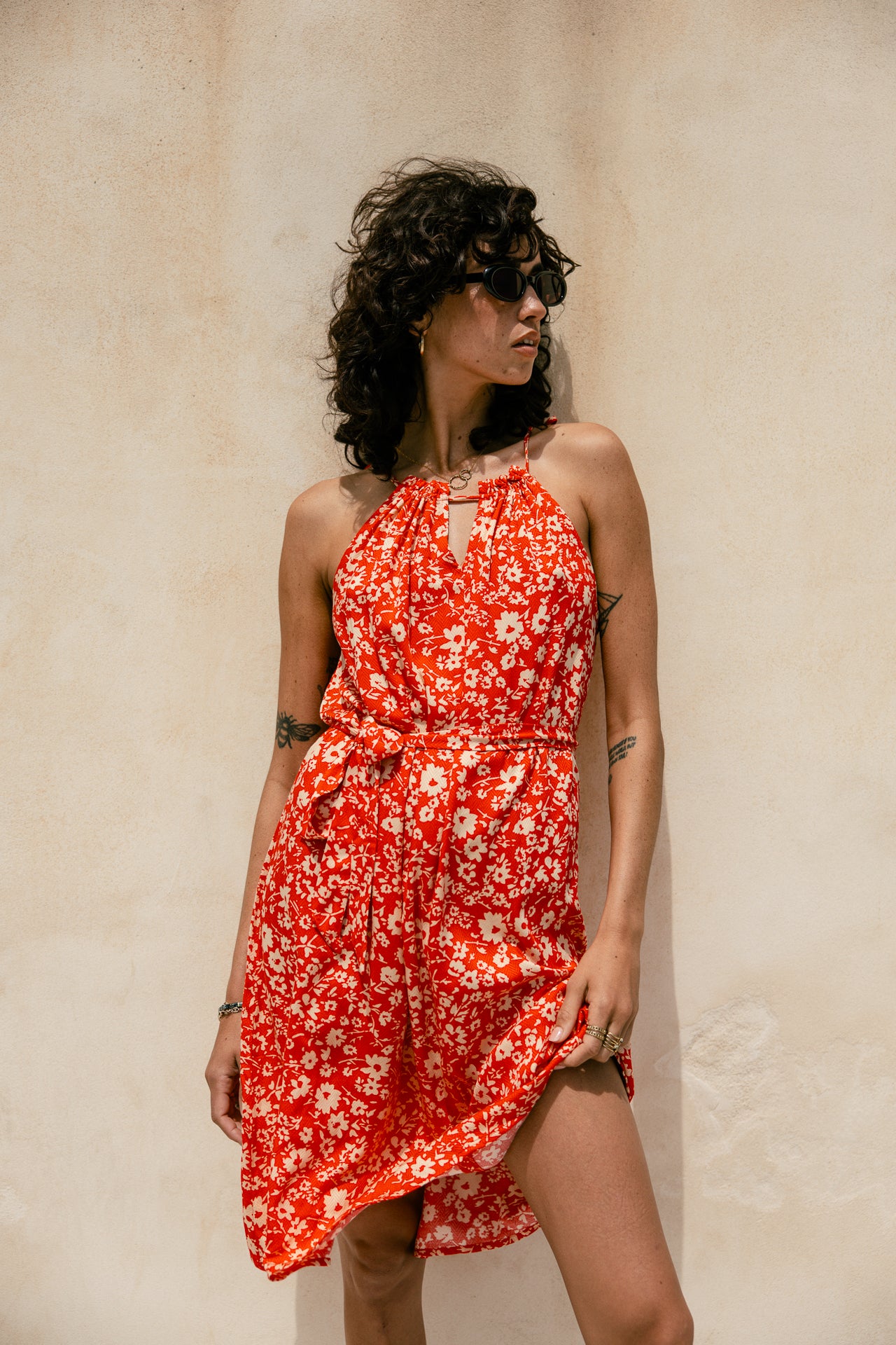 
              

Robe à bretelles Femme Raffine Daisy fiesta red | Freeman T. Porter
            