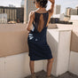 

Nightie dress Woman Rosabella Lace navy | Freeman T. Porter