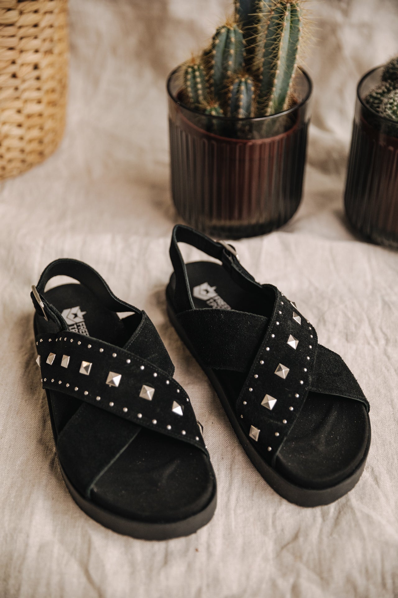

Sandales Femme Jule Suede black | Freeman T. Porter