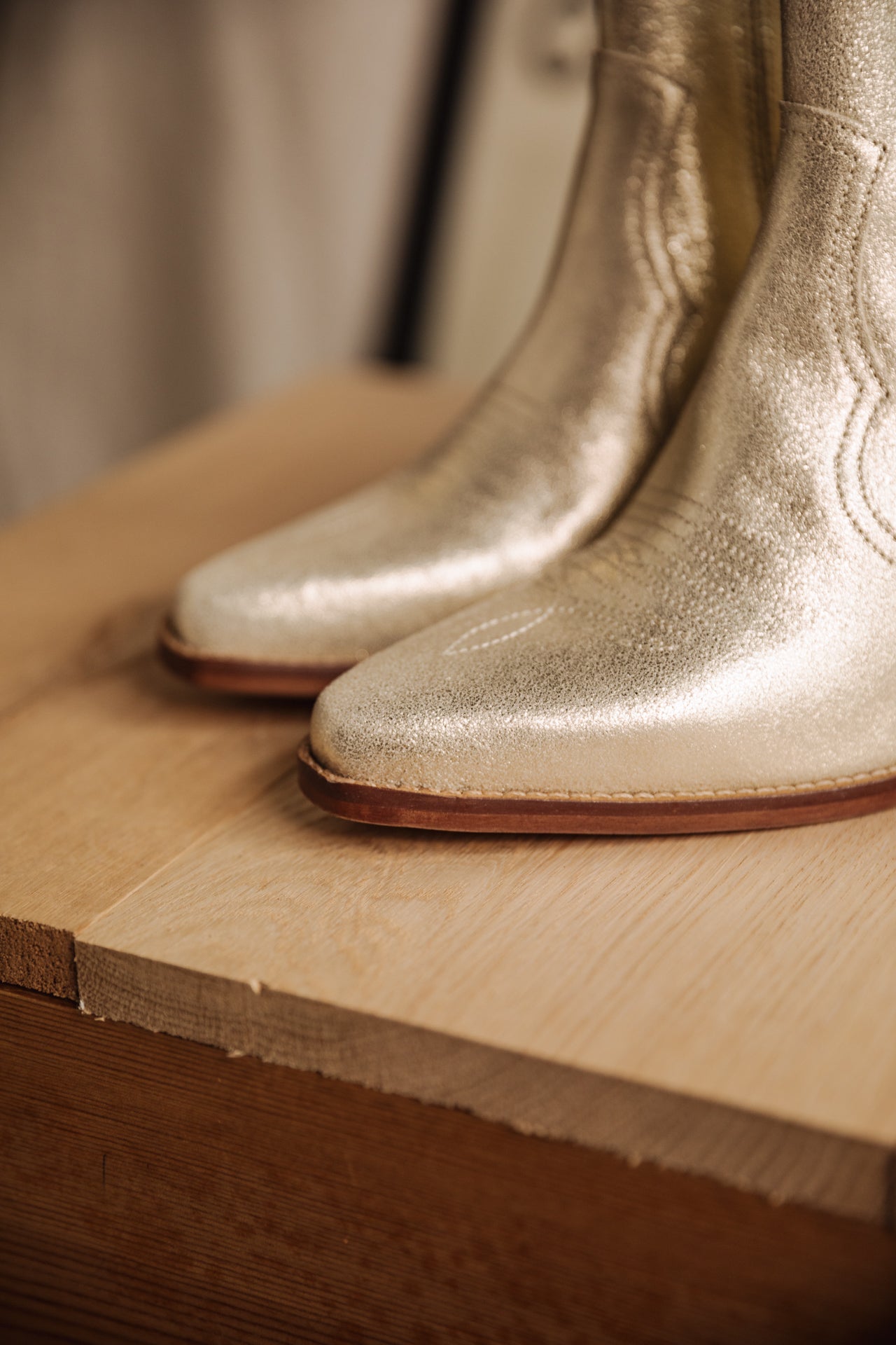 

Boots Femme Teresa Metal gold | Freeman T. Porter