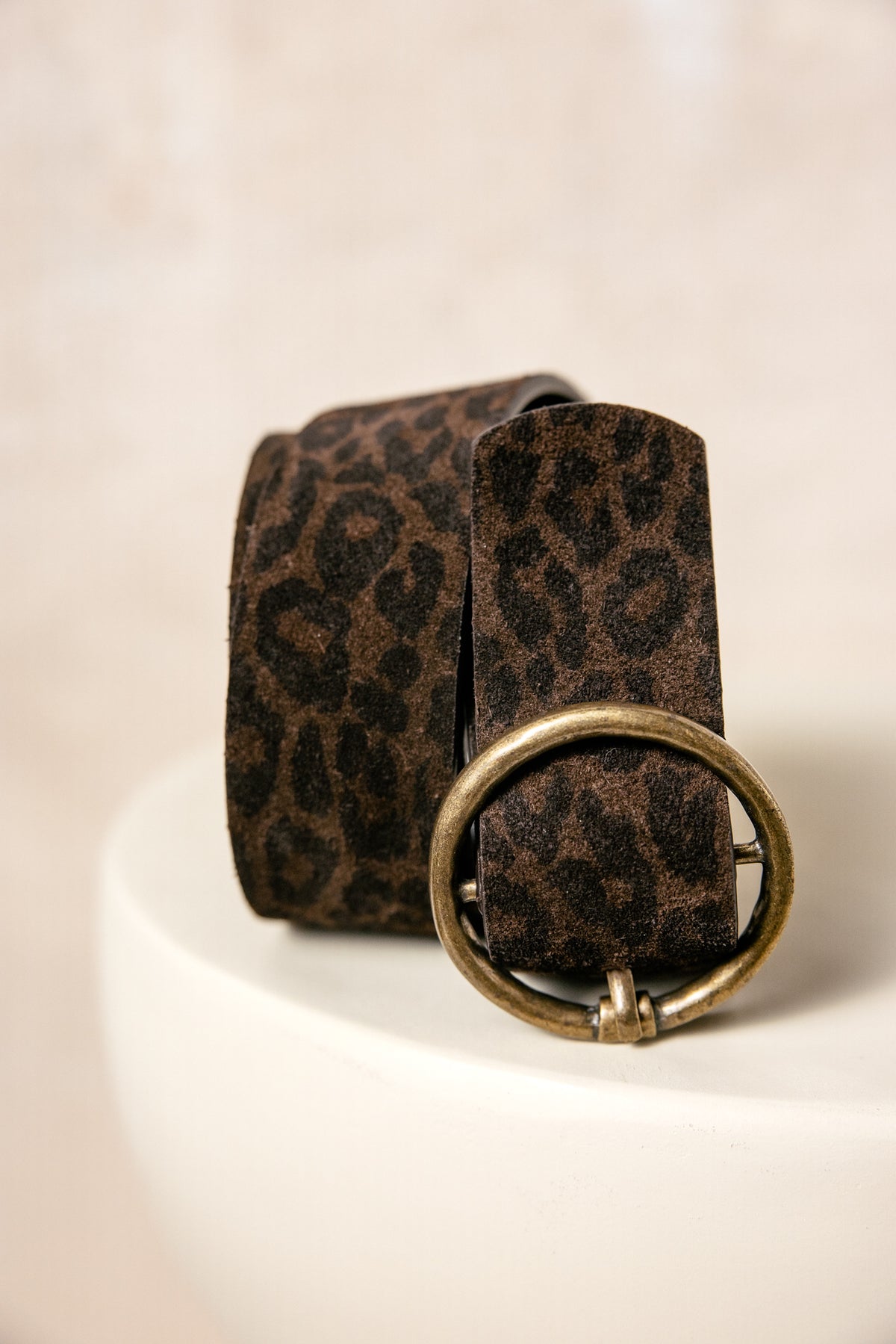 

Leather belt Women Angelisa Leo coffee | Freeman T. Porter