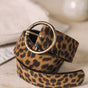 

Leather belt Woman Angelisa Leo camel | Freeman T. Porter