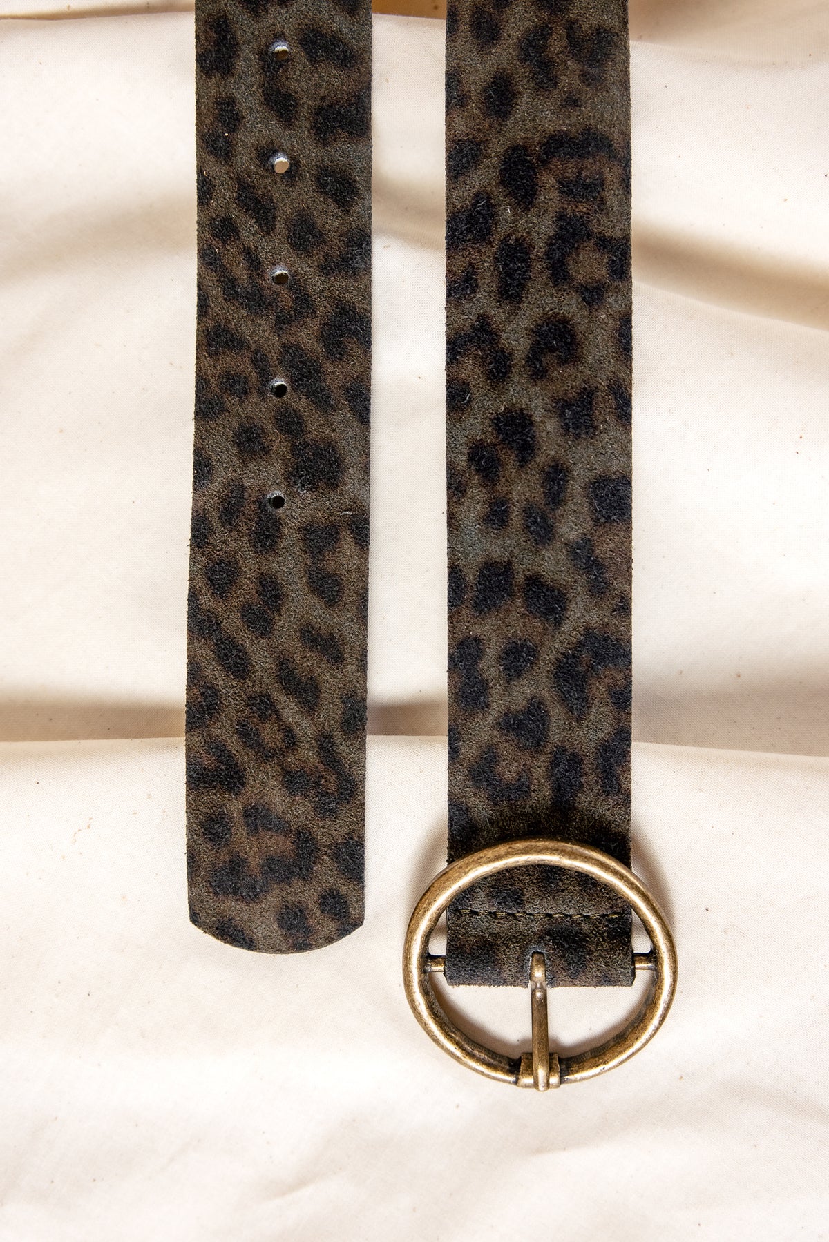 

Leren riem Dames Angelisa Leo khaki | Freeman T. Porter