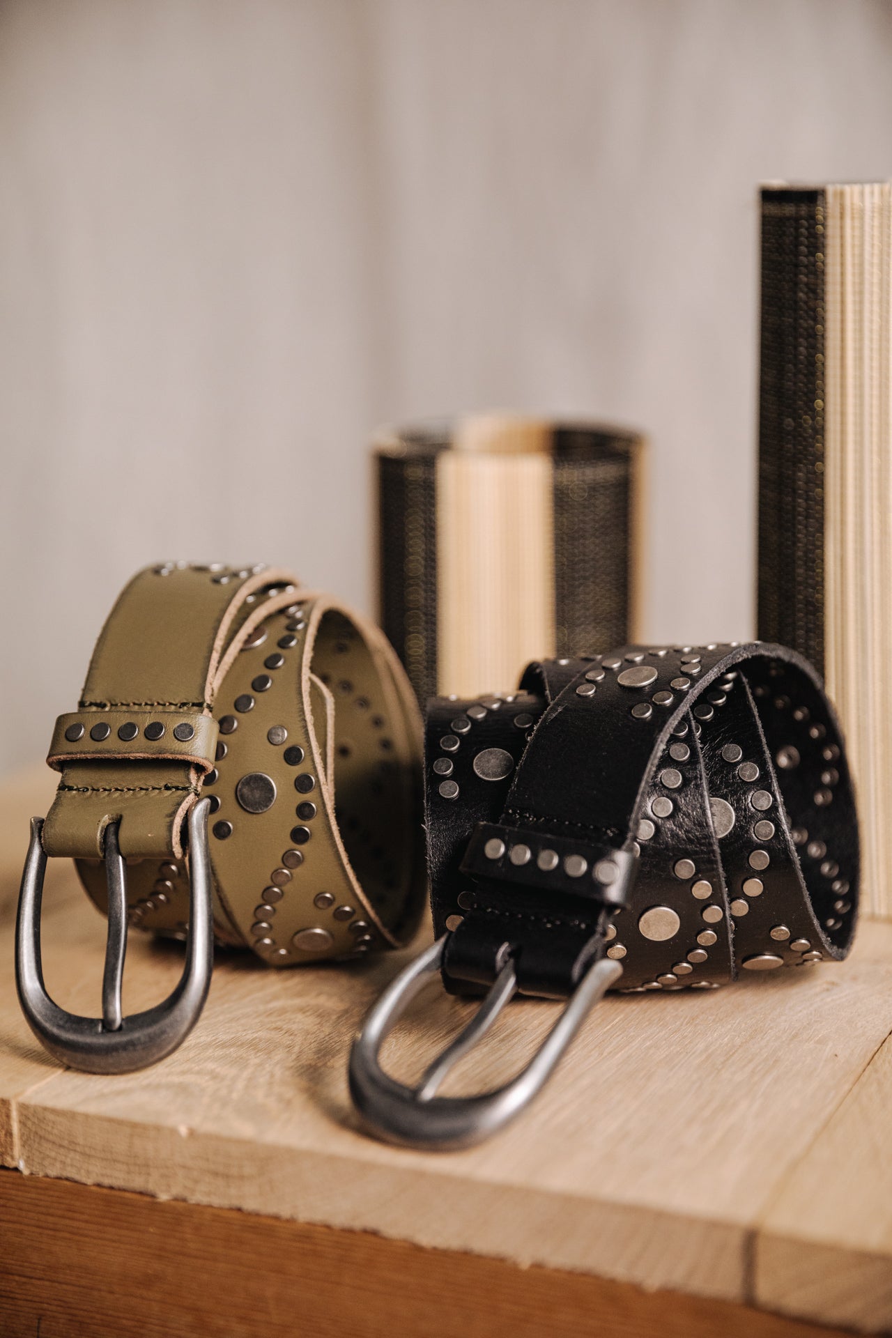 

Leather belt Woman Serra black | Freeman T. Porter