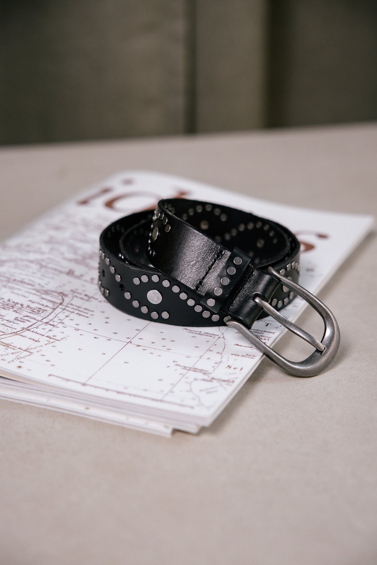 

Ledergürtel Frau Serra black | Freeman T. Porter