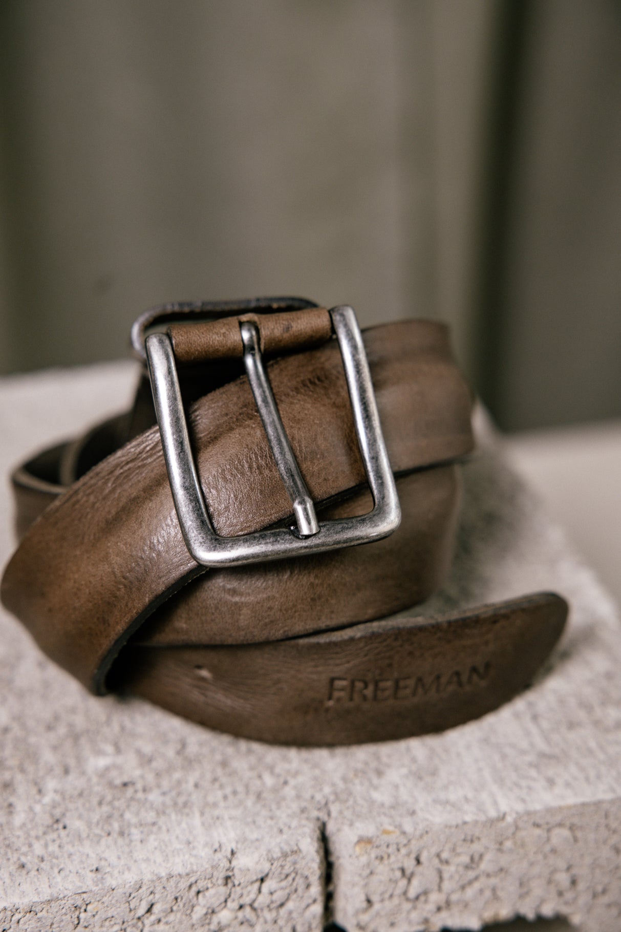   
            

Leather belt Men Agust khaki | Freeman T. Porter
          