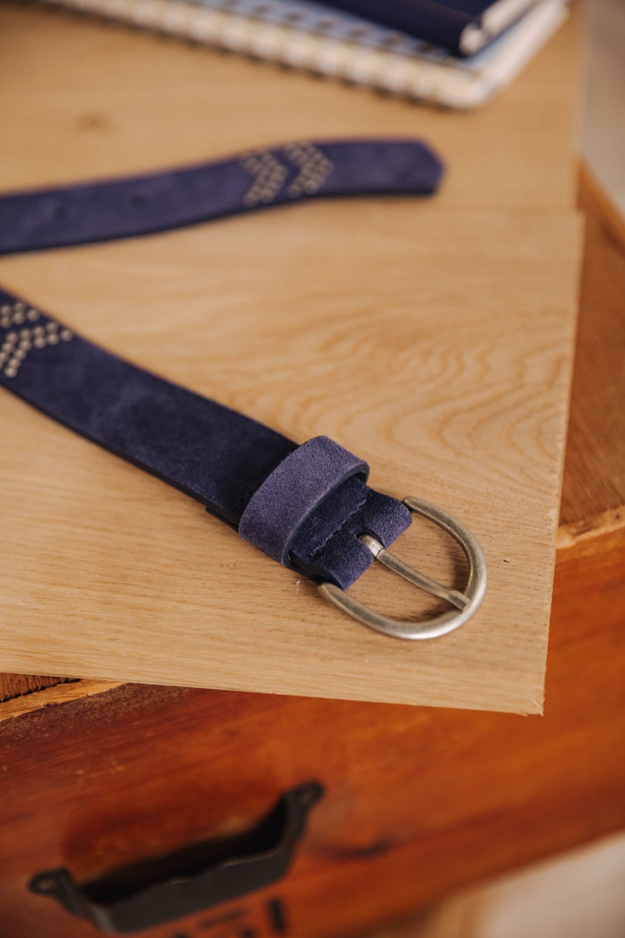 

Ceinture Frau Herringbona cobalt | Freeman T. Porter
