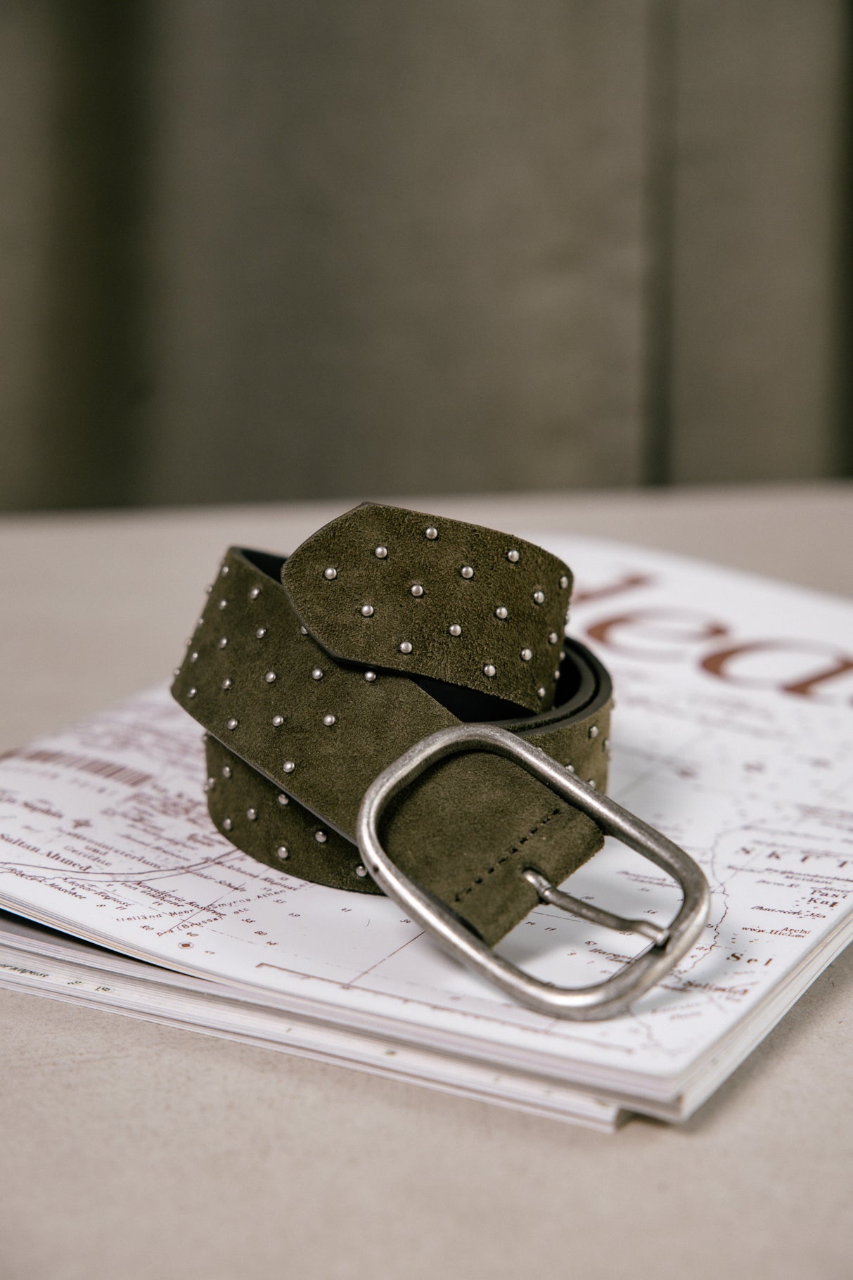 
              

Ceinture en cuir Femme Peralta khaki | Freeman T. Porter
            
