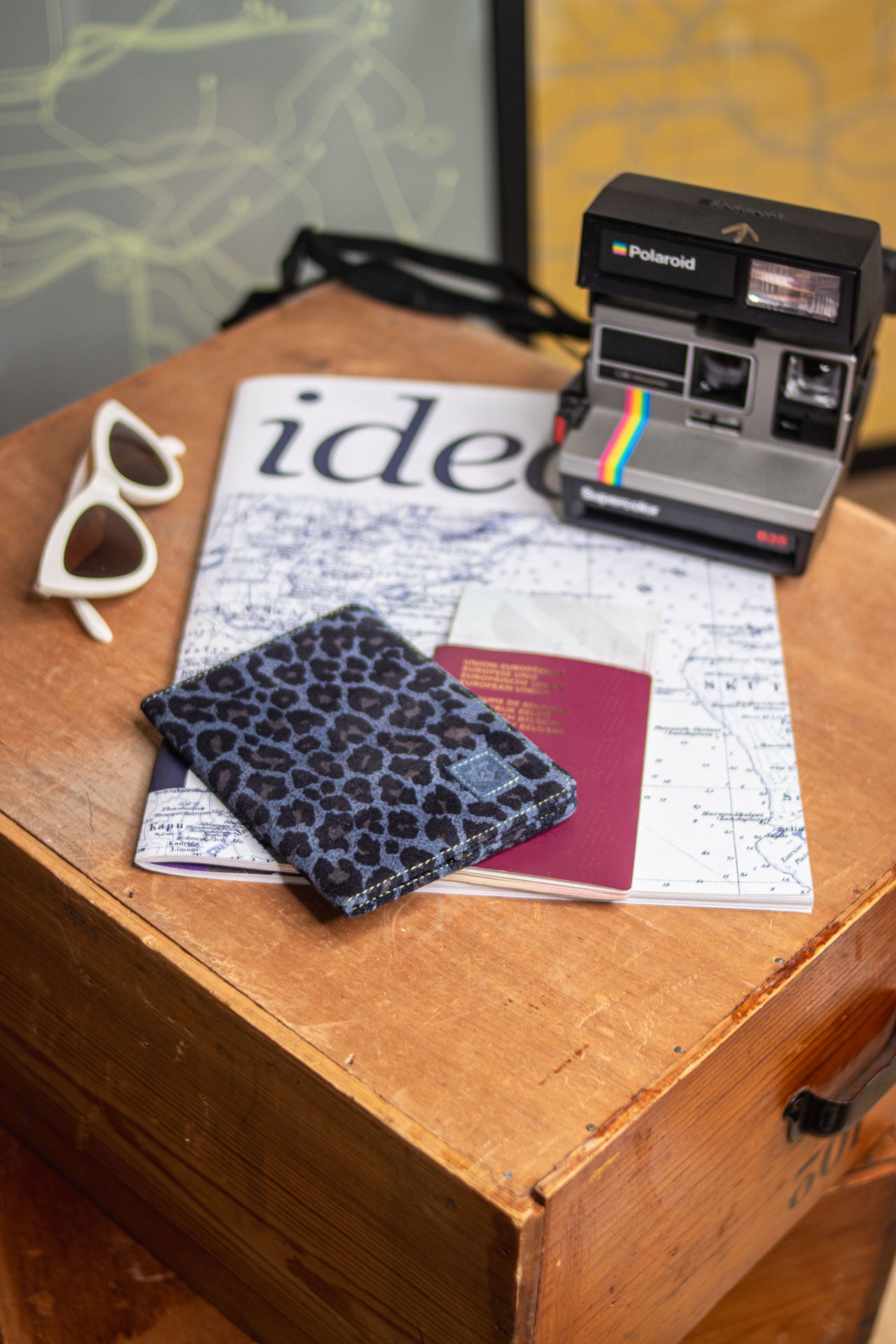   
            

Leopard passport holder Woman Krishna Leo cobalt | Freeman T. Porter
          