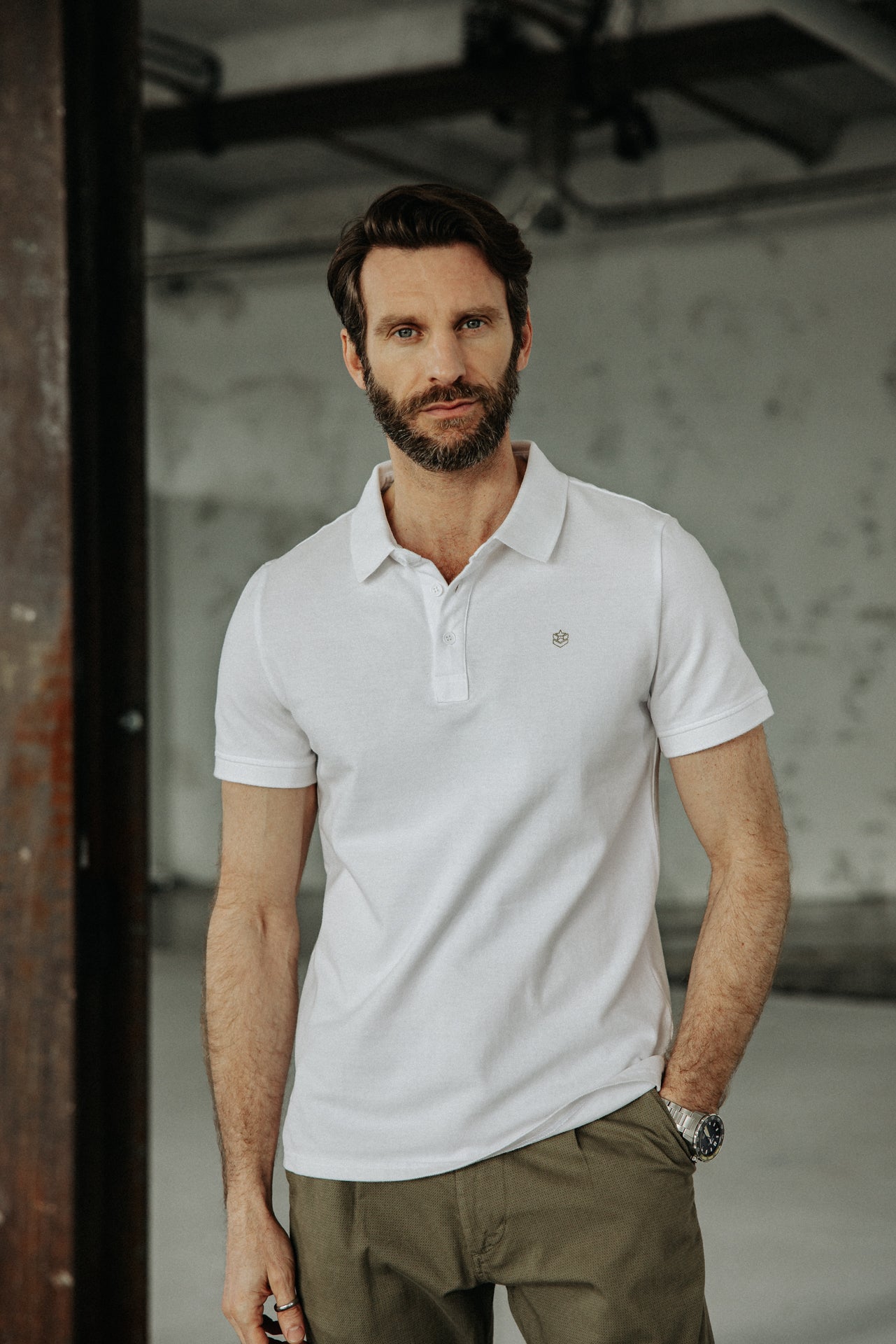   
            

Embroidered polo Men Tadley Icon white | Freeman T. Porter
          