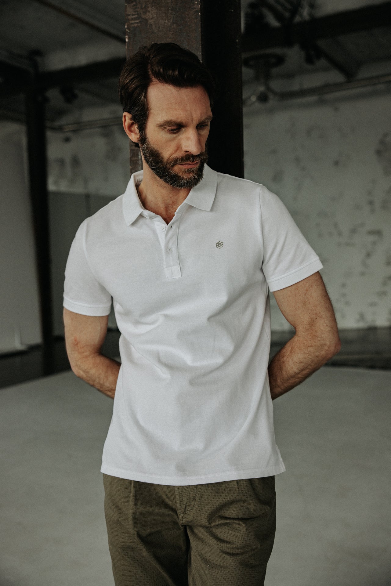 

Polo brodé Homme Tadley Icon white | Freeman T. Porter