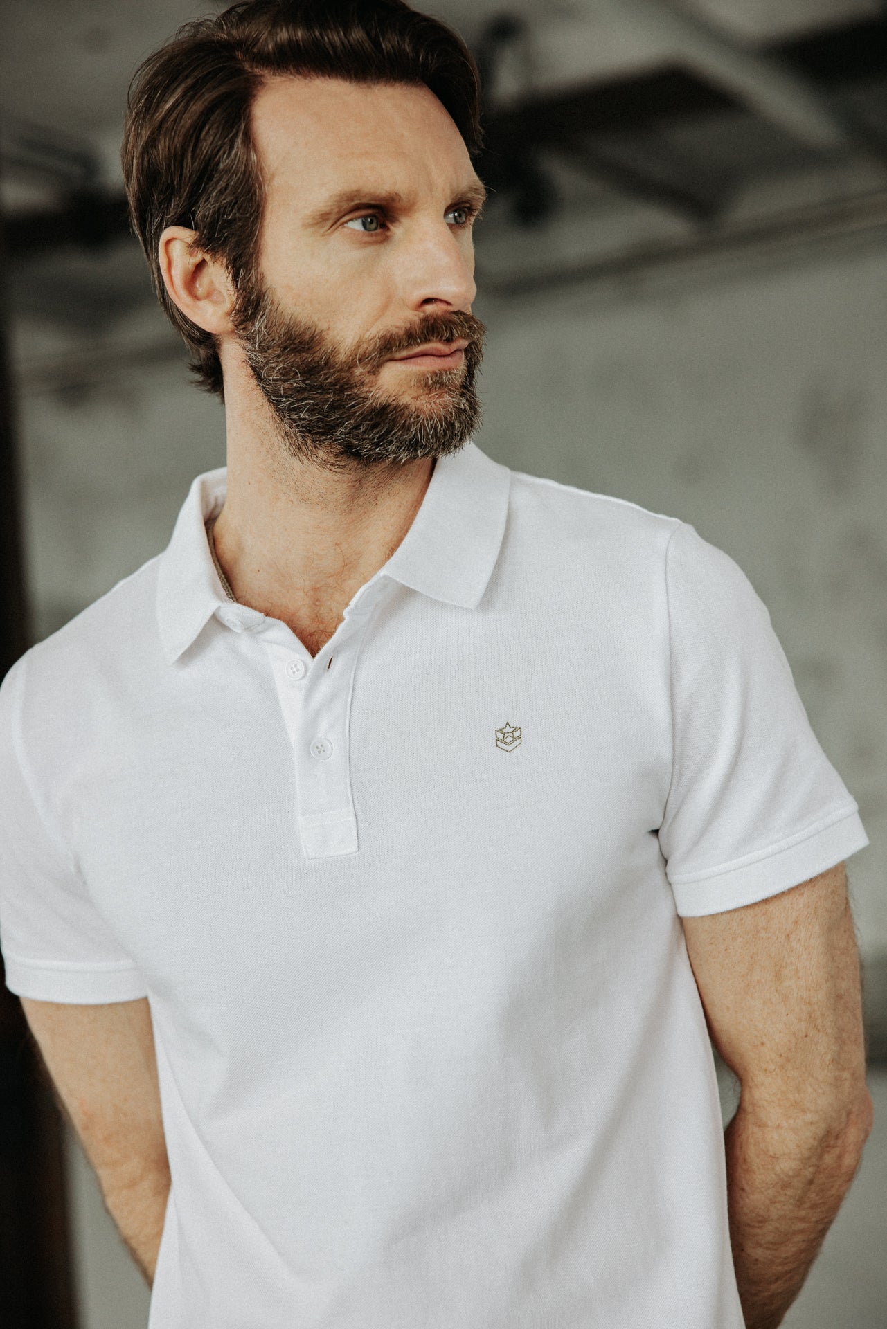 

Polo brodé Homme Tadley Icon white | Freeman T. Porter