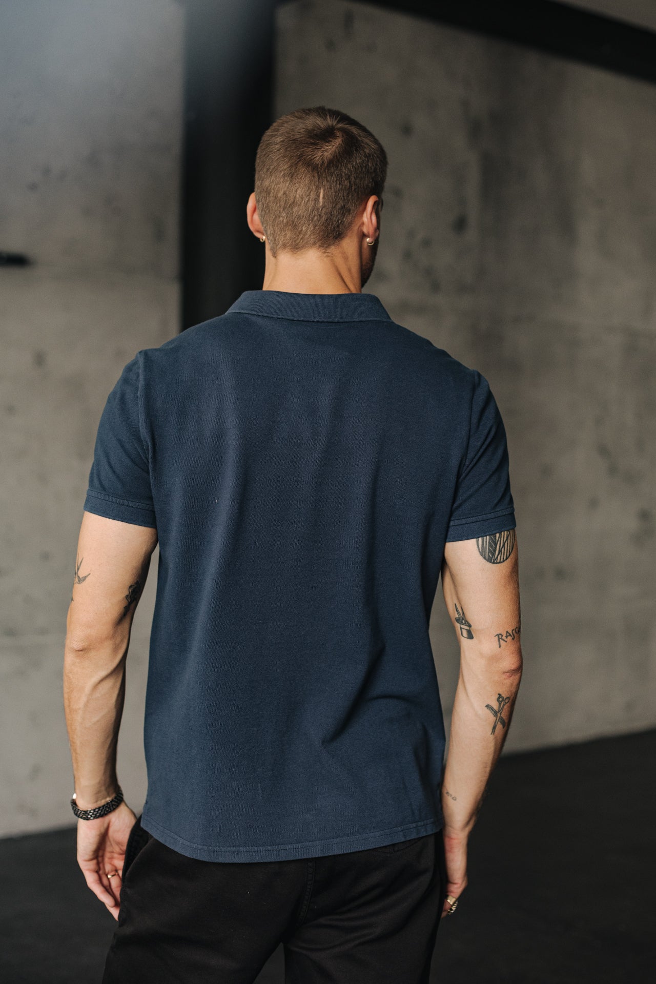 

Polo bordado Hombre Tadley Icon navy | Freeman T. Porter