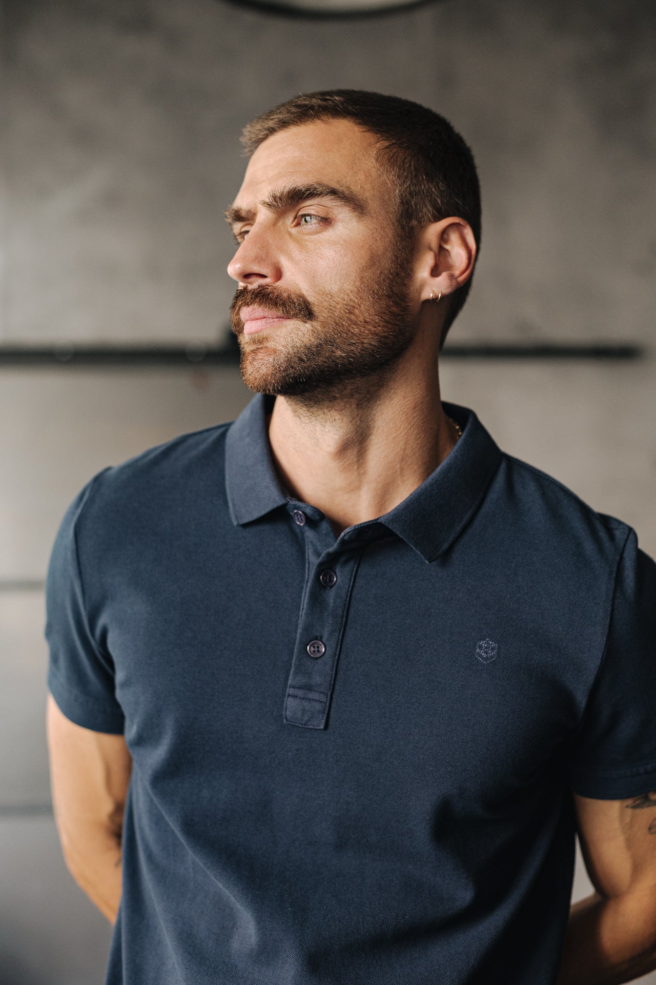 

Polo brodé Homme Tadley Icon navy | Freeman T. Porter